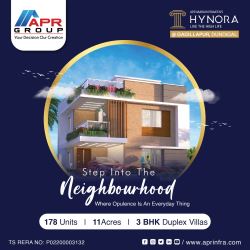 Villas for sale in Gagillapur | APR Group