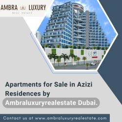 Apartments for Sale in Azizi Residences by Ambraluxuryreales