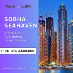 Sobha Seahaven 4 Bedroom Apartments for Sale in Dubai – Ambr