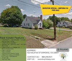 House in Emporia VA for Sale