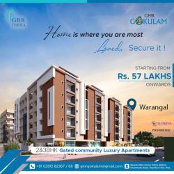 Luxury apartments in warangal | GBR Infra