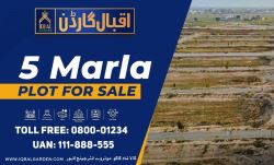 5 Marla Plots for Sale at Low Prices in B Block