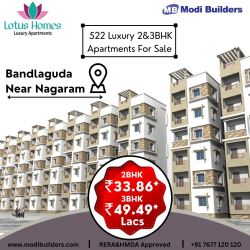 2 bhk apartments in Hyderabad