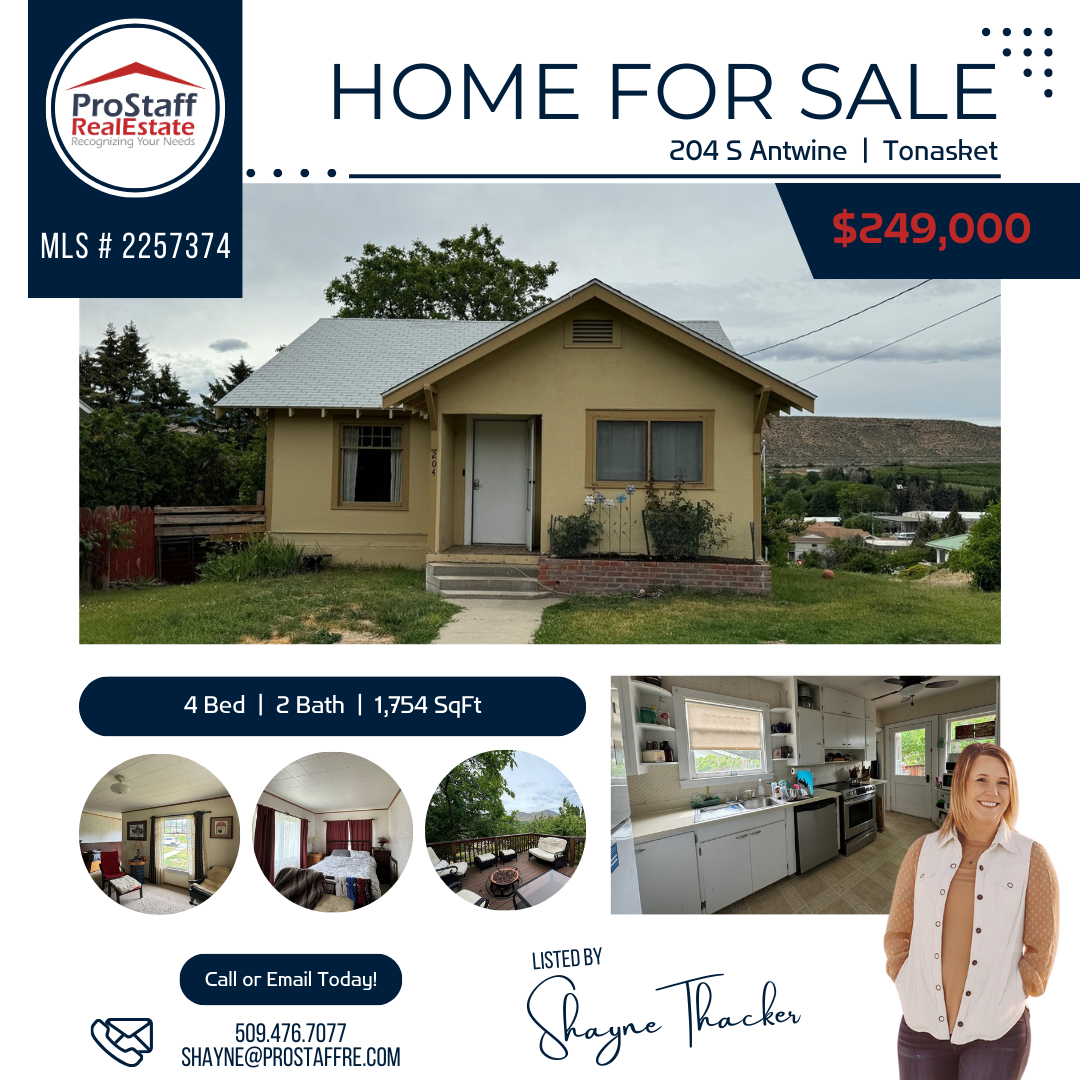 Charming Home in the Heart of Tonasket