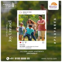 2 and 3bhk Gated Community Flats in Bachupally | The Twinz b