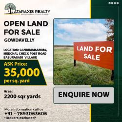 Commercial Land for Sale in Medchal