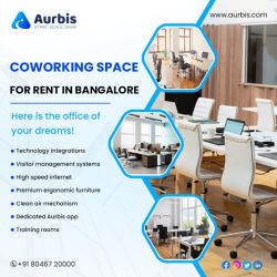 Co-Working Space for rent in Bangalore - Aurbis.com