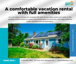 Cape Cod Vacation Rentals With Full Amenities