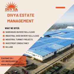 Divya Estate Management is one of the top Industrial Real Estate services providers in Ahmedabad.