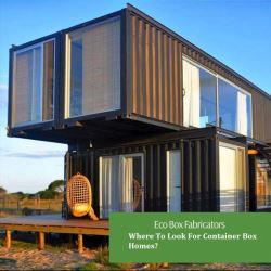Where To Look For Container Box Homes?