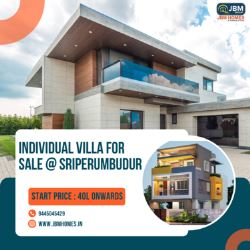 Looking for independent villas near sriperumbudur?