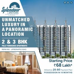  2 & 3 BHK Luxury Apartments by Apex Splendour in Noida