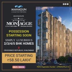 3/4 BHK Apartments | Ghaziabad | Mahagun Montagge