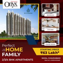 Ultra-luxury 2 BHK Apartment by Divyansh Onyx in Ghaziabad