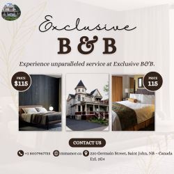 Experience Affordability: Bed and Breakfast in Saint John