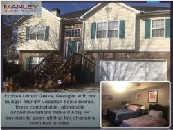 Family Rental Guest House in Locust Grove GA