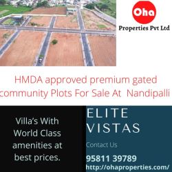 Open villa plots in Nandipally