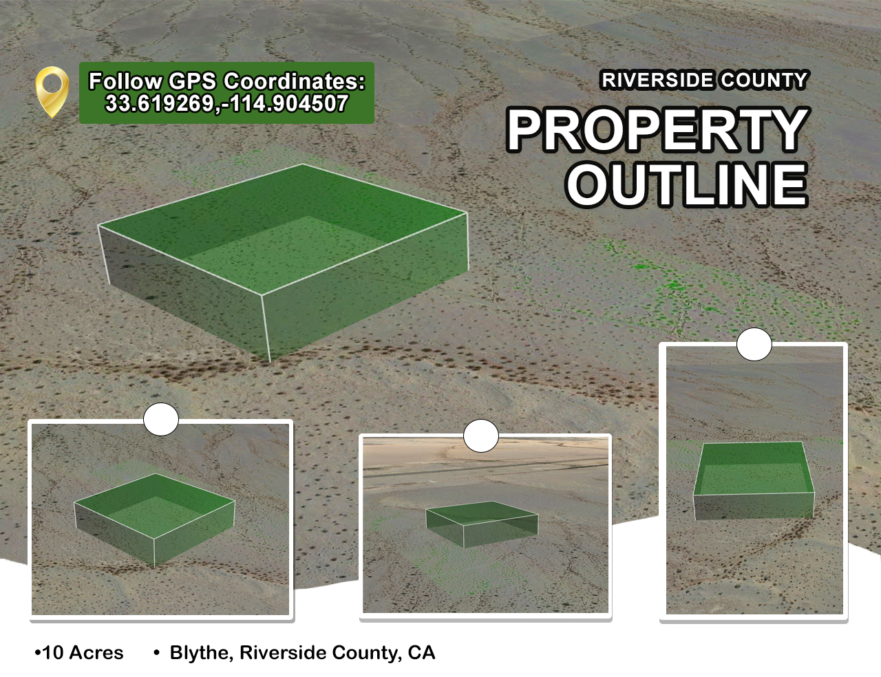 10 Acres of Vacant Land For Sale In Blythe, CA