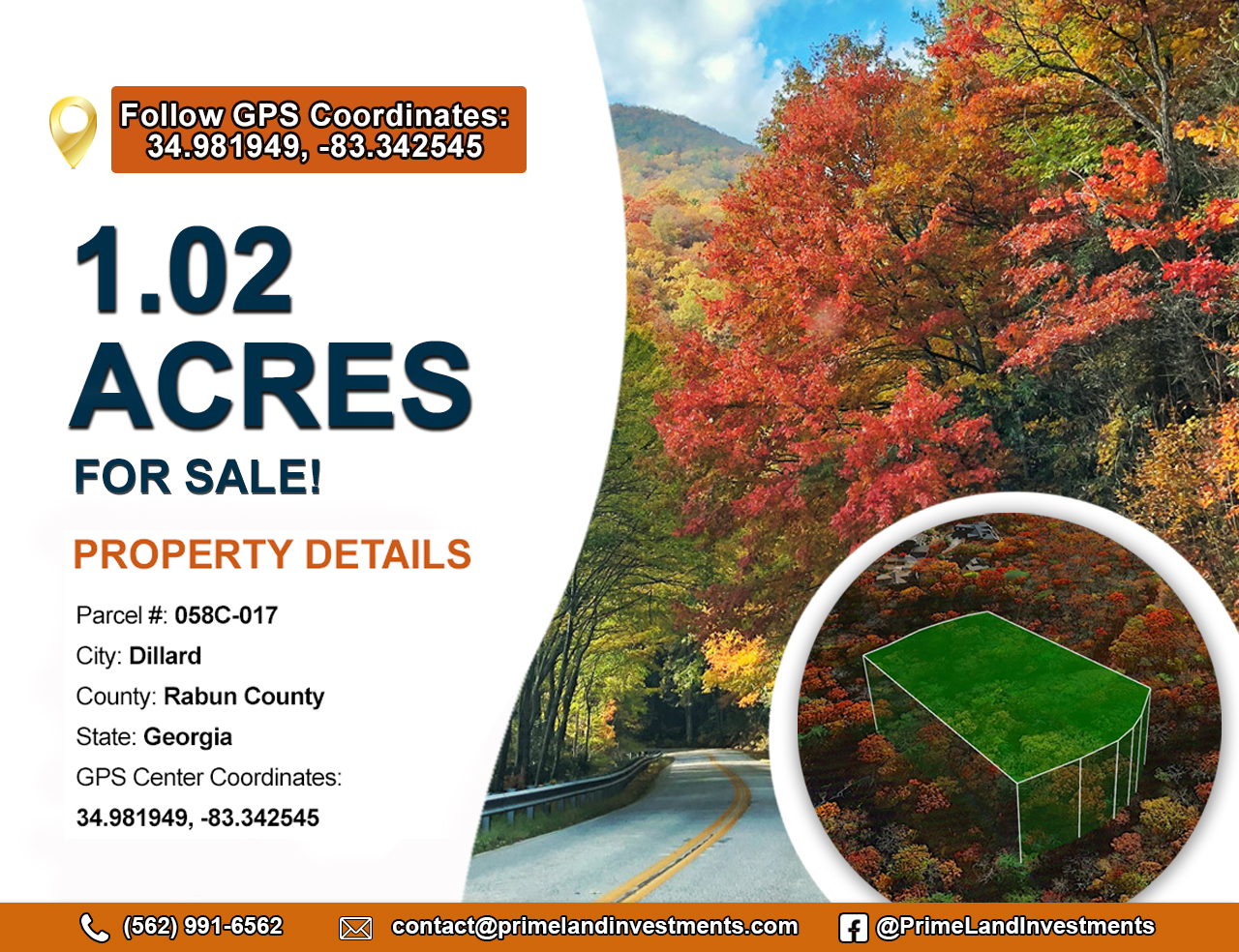 1.02 Acres of Residential Land For Sale in Sky Valley, GA