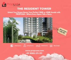 Luxury 3, 4 BHK Apartments at The Resident Tower in Sector 1