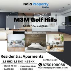 M3M Golf Hills in Sector 79, Gurgaon | 2.5, 3.5, 4.5 Luxury 
