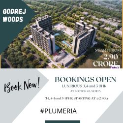 Plumeria Godrej Woods Noida-3/4/5 BHK Apartment