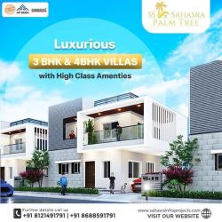 Contact for details on 3BHK and 4BHK villas near Kurnool || 