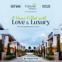 Vedansha Fortune Homes Exclusive Residences Kurnool