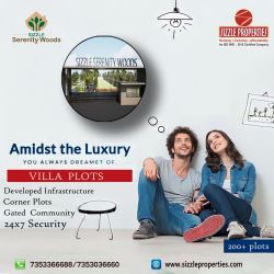 Residential plots for sale - Rs.7300/sqft