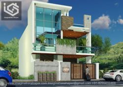 Smart and Functional 1 BHK House Design 