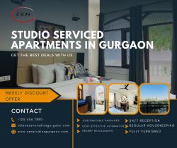 Looking for a Studio Serviced Apartments in Gurgaon