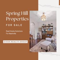 Spring Hill Properties for Sale - Zivak Realty Group
