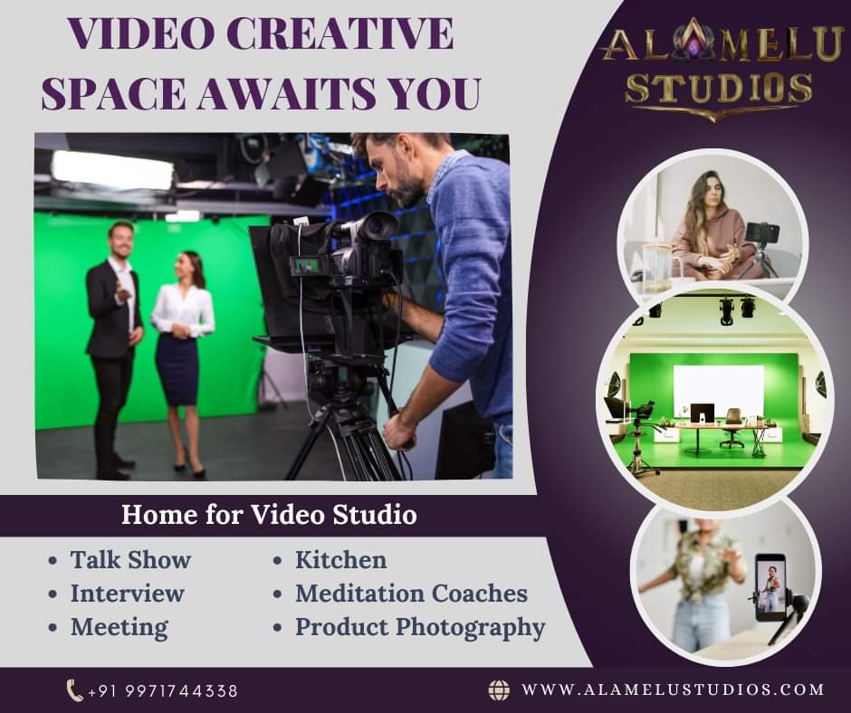 VIDEO CREATIVE SPACE AWAITS YOU