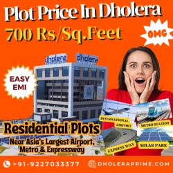 Residential plots near Dholera International Airport