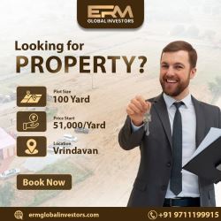 Low-Cost Plot in Vrindavan: Yard Starting from ₹51,000!