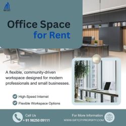 Modern office space for rent in Gift City