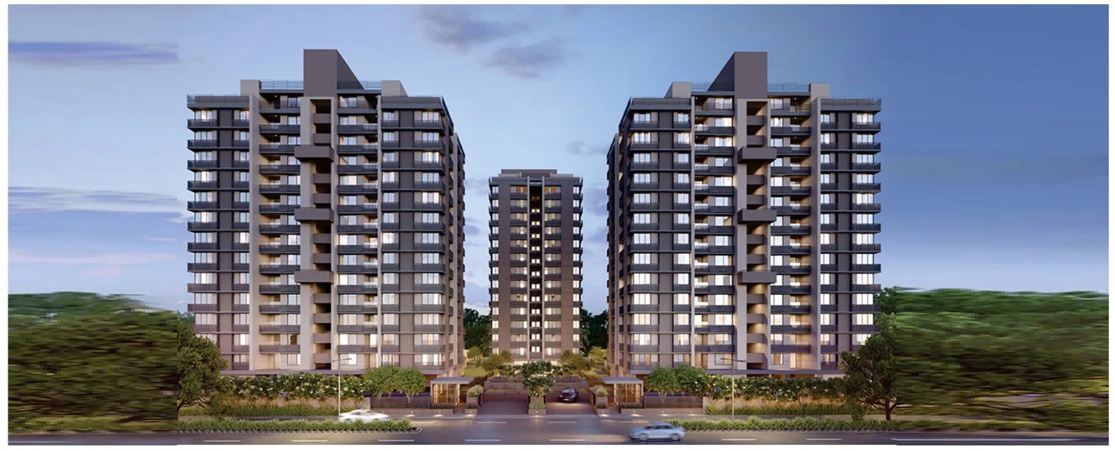 Shivalik Greenfield Shantigram – Spacious 3BHK Residences in