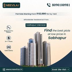 For Sale: 100 Gaj Residential Plots in Sabhapur Extension