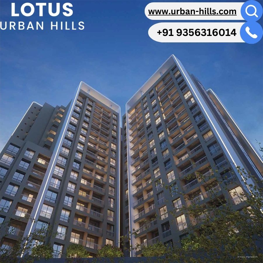 Lotus Urban Hills Shilphata Project 2 & 3 BHK Flats Kalyan R