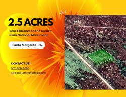 2.5-Acre Escape Near Carrizo Plain National Monument!