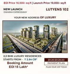  BPTP Codename Lutyens 102 | Luxurious 2 & 3 BHK Apartments 