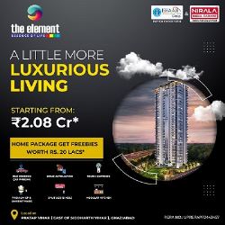 The Element | Luxury 3 BHK Apartments | Ghaziabad