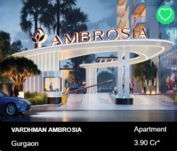 Luxury Living at Shree Vardhman Ambrosia, Sector 70 Gurgaon 