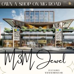 Commercial Space for Sale at M3M Jewel, Gurgaon!