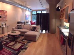 825 sq ft unit at Avenue Lofts in