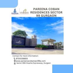 Pareena Coban Residences Sector 99 Gurgaon