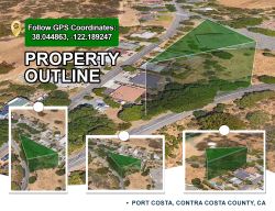 0.29 Acre Lot for Sale in Port Costa, CA