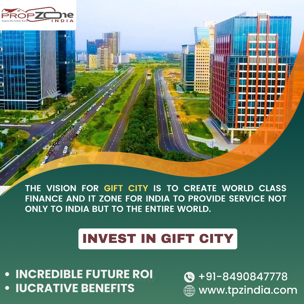 Property in Gift City Gandhinagar TPZ INDIA