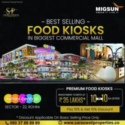 Migsun Rohini Central | Migsun Commercial Hub in Rohini Delh