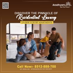 Luxury 3-BHK Apartments in Ghaziabad – Aradhyam Spa City